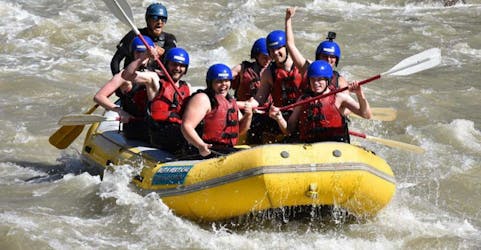 Andes whitewater rafting adventure with vineyard tour and wine tasting